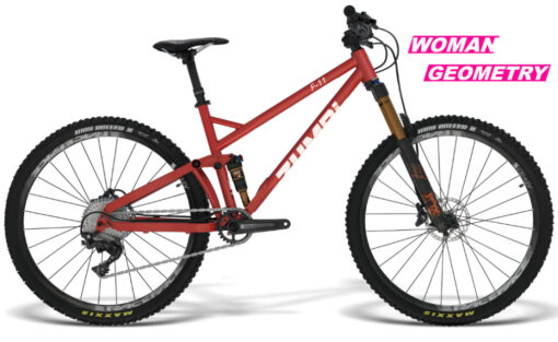 velo enduro woman geometry